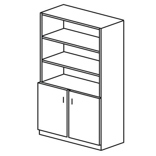 Wooden Document Storage Cabinet