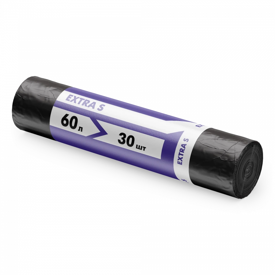 Multi-Purpose Polymer Film Bag Glionni "Extra S" 60L