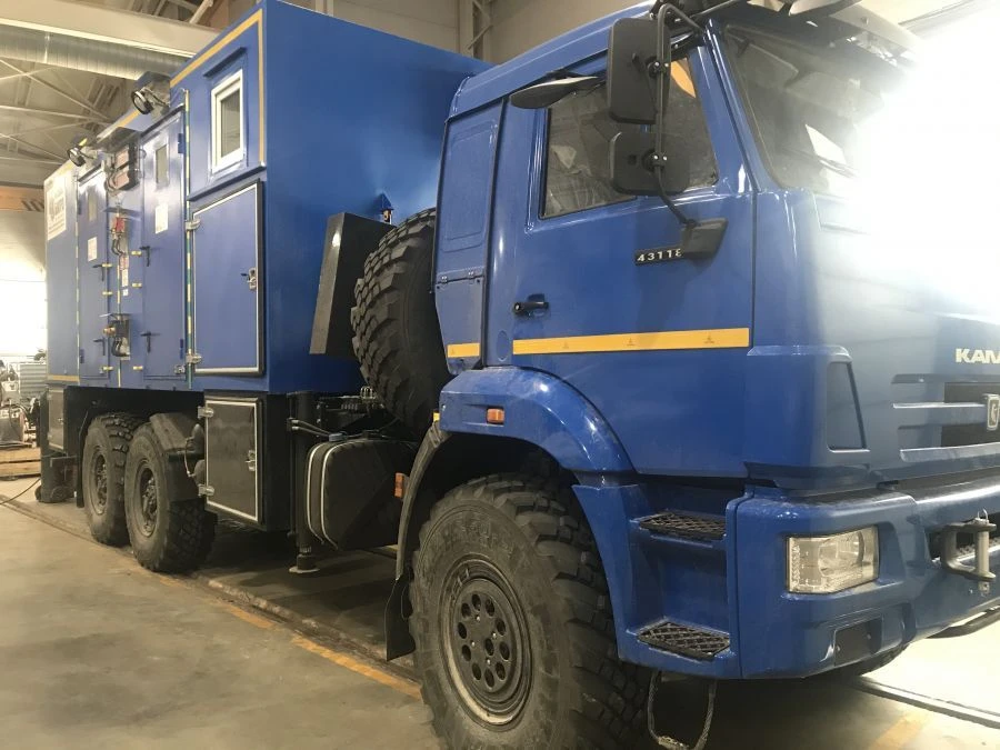 Calibration Unit Based on Flow Meters Mounted on KAMAZ 4308 Chassis