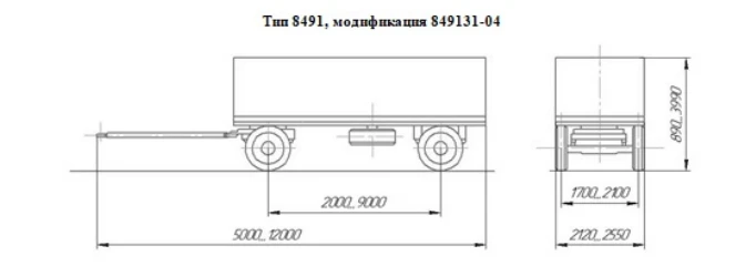 مقطورة متعددة الاستخدامات تعديل 849131-04