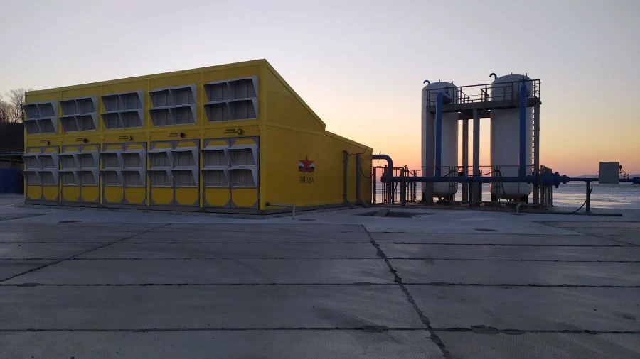 Modular Compressor Station for Compressed Air Production MKS 270/8-5-A