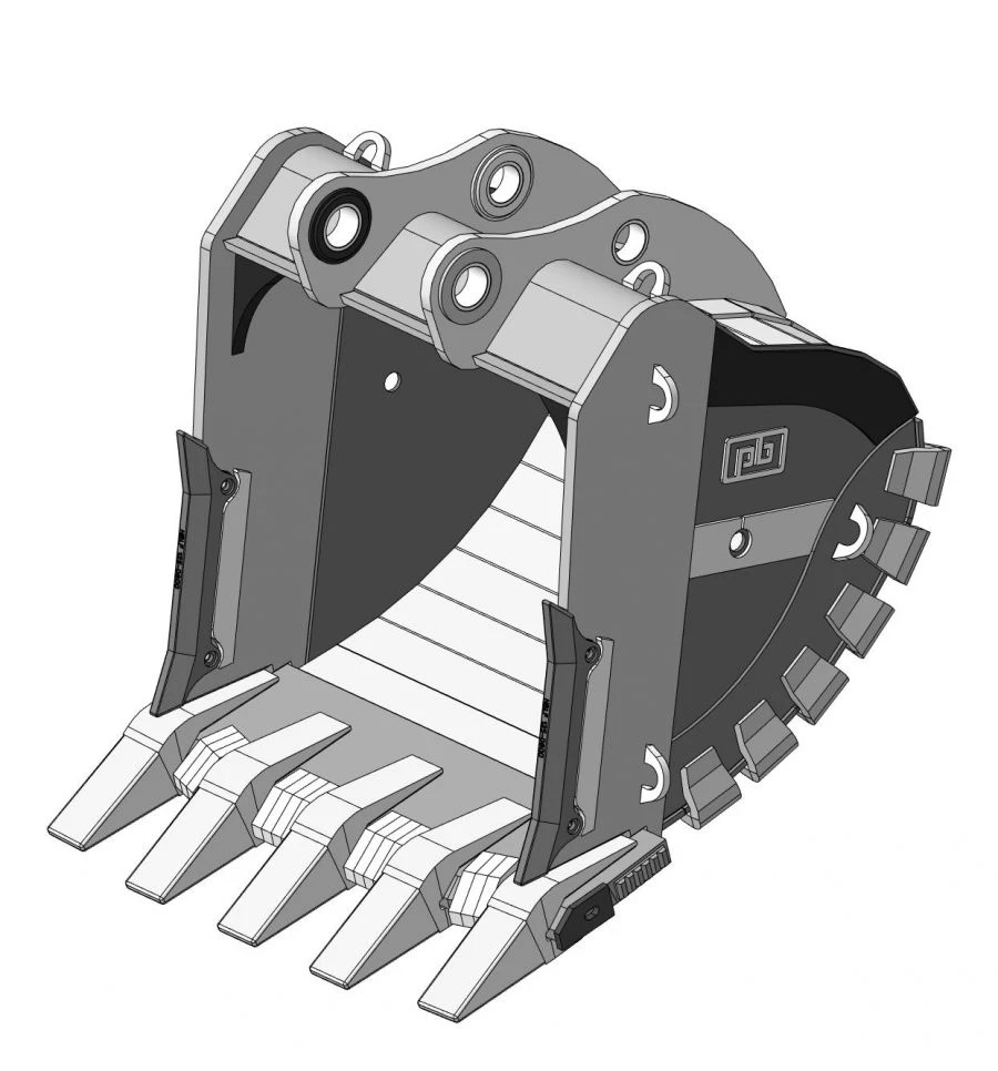 Heavy-Duty Rock Bucket RDX-83.21-NF1