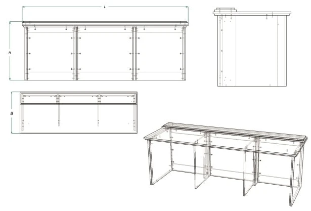Conference Table for Public Meetings (Z.STPS Series)