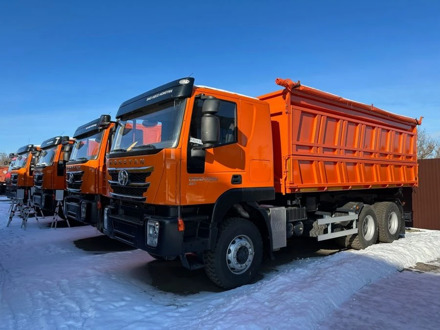 HONGYAN Dump Truck 21.4 m³, 3-Sided Discharge, Model 352433