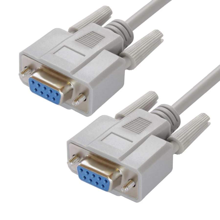 Null Modem Cable GCR-DB901 RS-232 for Professional Equipment
