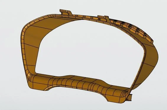 Car Dashboard Trim Panel 3221-5325270