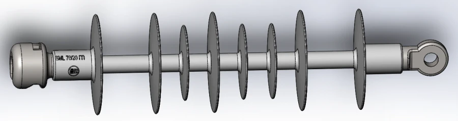 Polymer Insulator SML 70/35-3GS for Power Lines