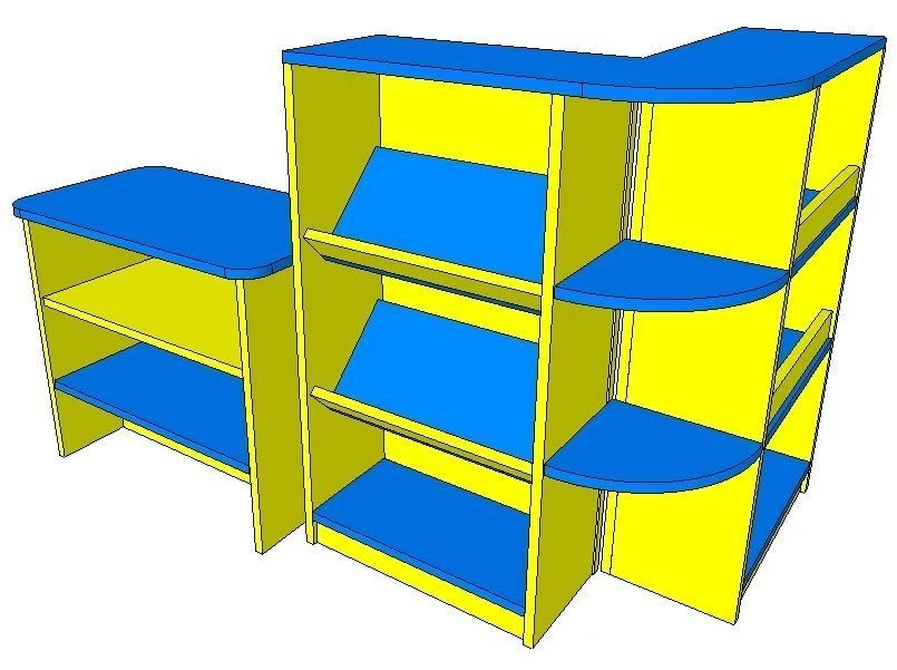Modular Body Module "Store, Kiosk, Cash Register" FN.MDU.01.39.00.00.00