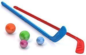 Field Hockey Set (2 Sticks + 4 Balls)