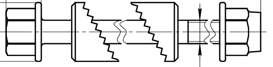 M5 Compression Bolt for Bone Stabilization, Art. 471.XXX