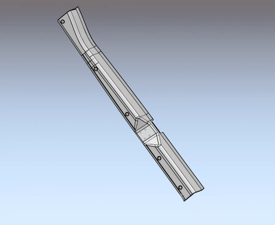 Left Rear Side Upholstery Panel for A3BR23-5402203