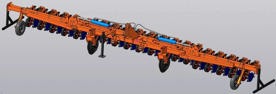 Inter-row Cultivator KMO-9 for Efficient Crop Management