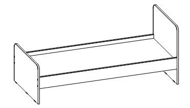 Children's Bed TV-BKRD-5.14.01