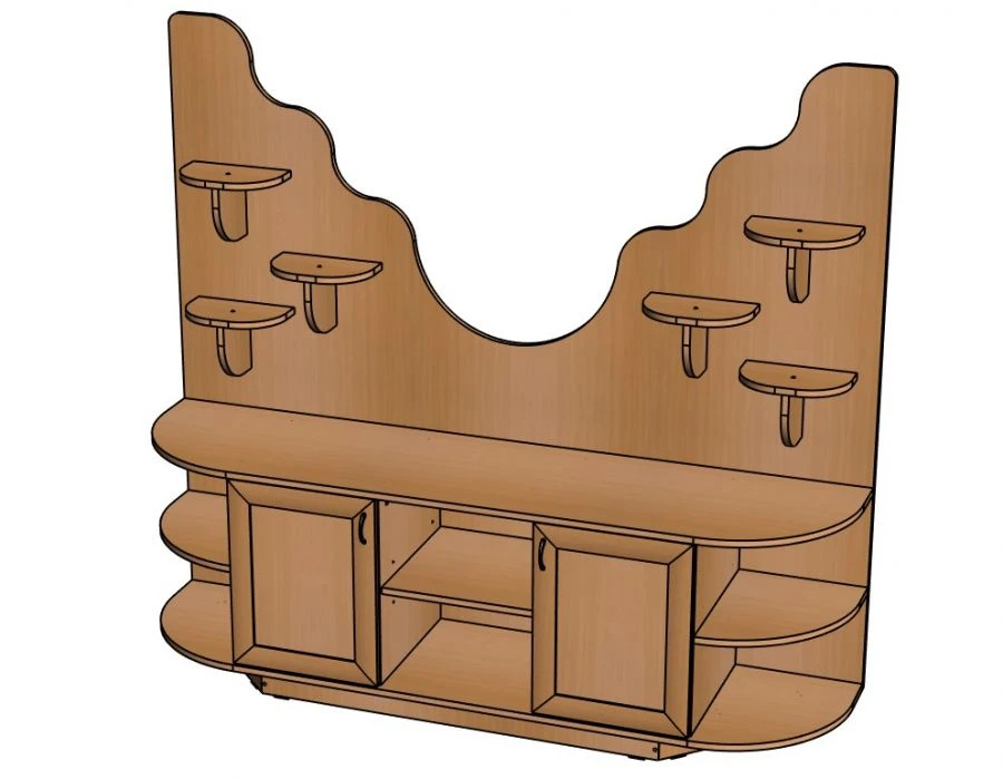 ركن الطبيعة رقم 1 (واجهات من MDF) / SJ113