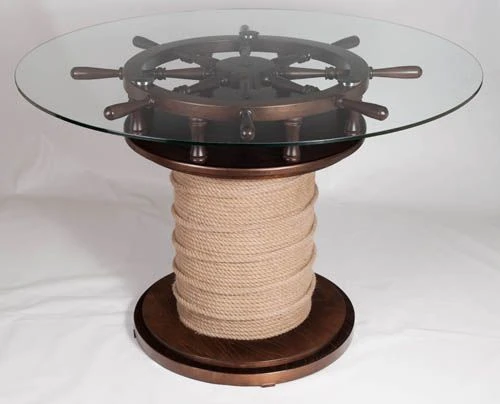 Round Steering Wheel Dining Table - Stuhlvar Model