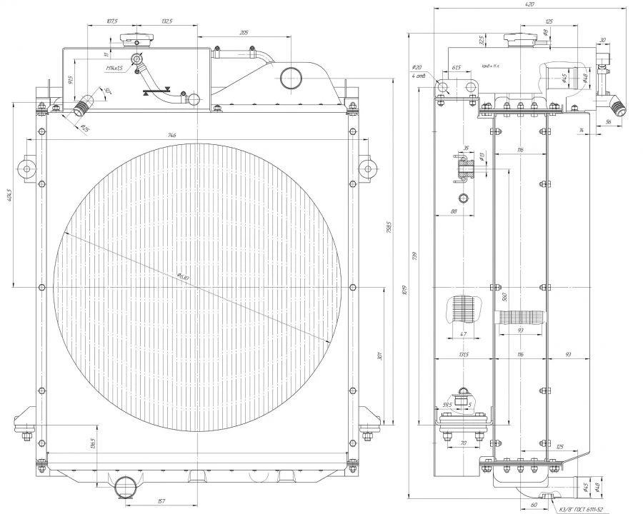 كتلة رادياتير PC-3301D56.1301.000