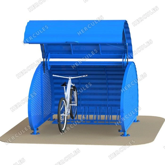 Compact Bicycle Garage for Secure Storage