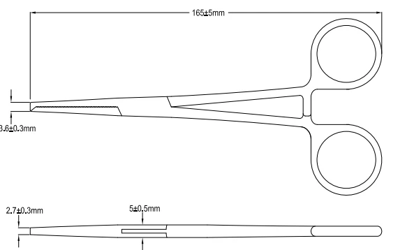 Arterial Clamp - Model 14.0224.16