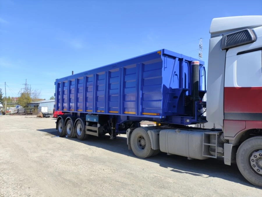 نصف مقطورة ثلاثية المحاور BZAP 94553N لنقل الخردة