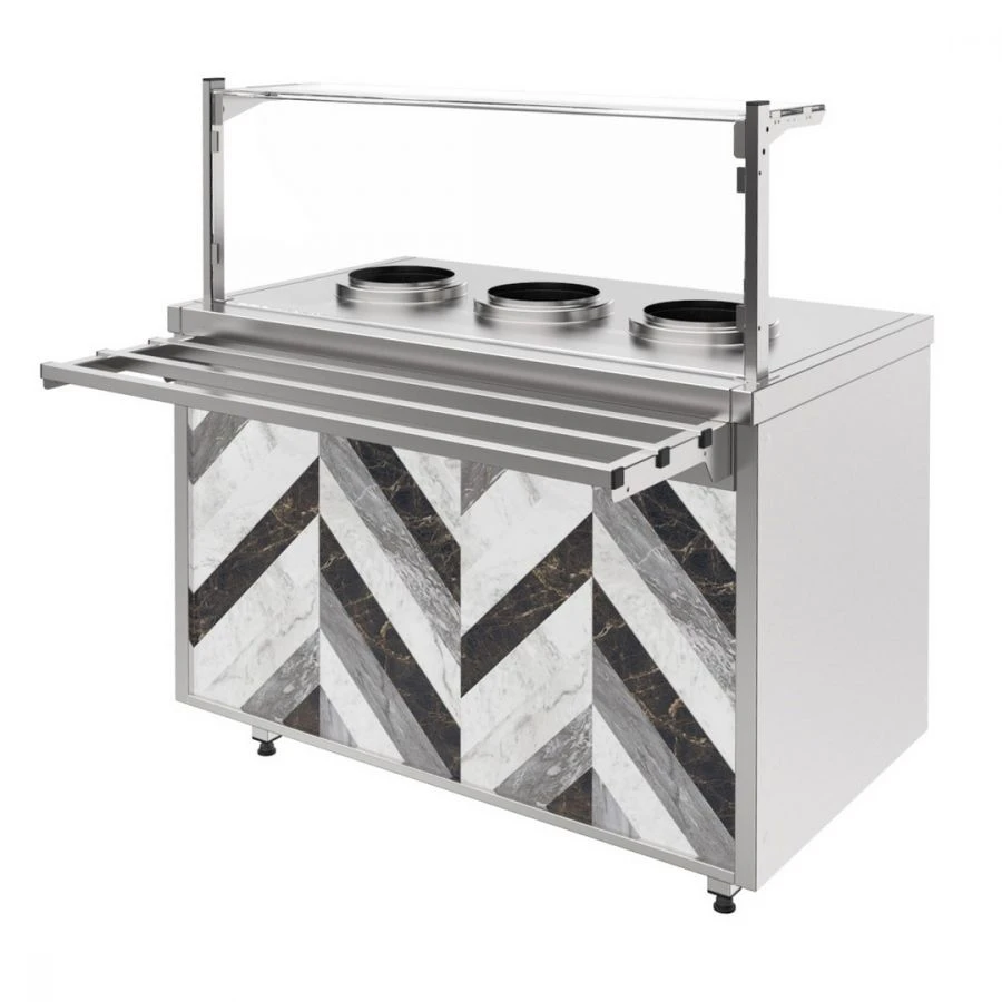 Electric Soup Warmer for First Courses RCM12D(5) City by Refettorio