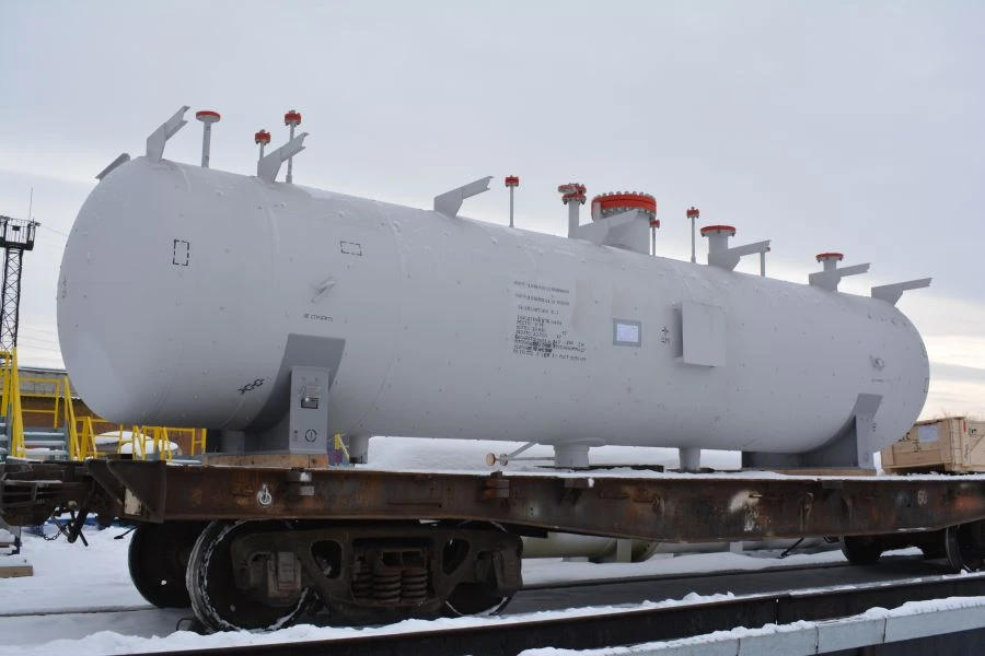 Separator Block for Degassing Unstable Condensate, Model R-1