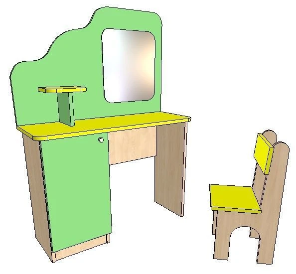 Barber Station Single Cabinet Table FN.MDU.01.40.00.00.00