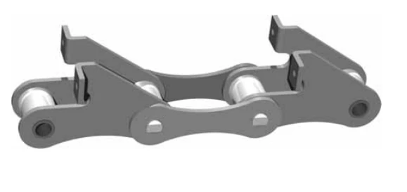 Long Link Roller Chain for Conveyors and Elevators TRD-38-5600-2-2-6-6