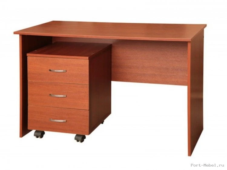 Office Desk with Mobile Pedestal
