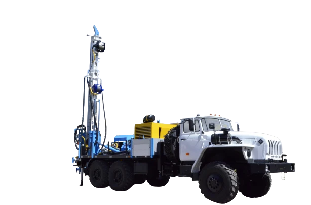 URB-51 Exploration Drilling Rig on Ural 4320 Chassis