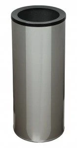 Indoor/Outdoor Galvanized Steel Waste Bin with Polymer Coating (Model Ц300)