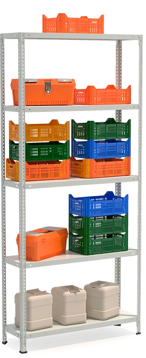 Office Metal Rack STF 1035-2.2 - Sturdy Storage Solution
