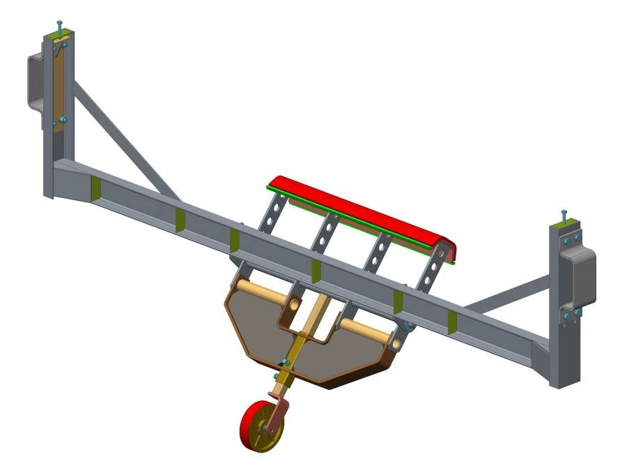 تركيب جامع الحزام لأنظمة النقل