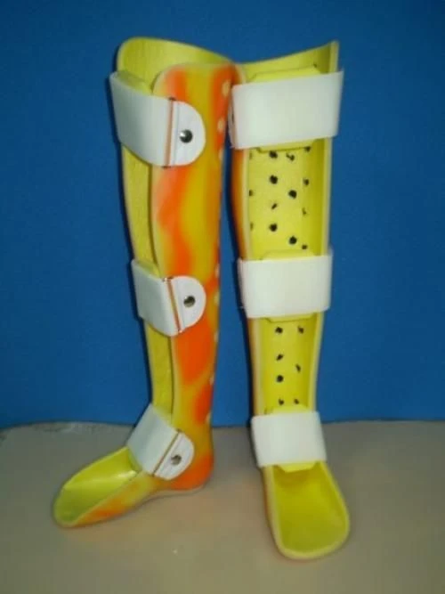 Full Leg Support Brace for Joint Stabilization