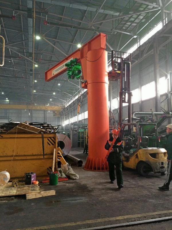 Explosion-Proof Column-Mounted Crane, Model KKM W-Q-L/H-Y E