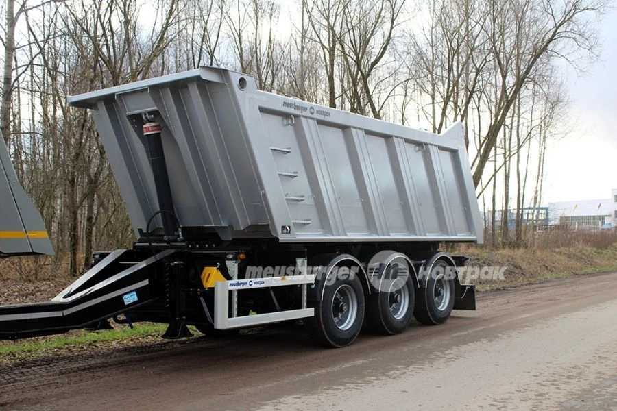 Tri-Axle Dump Trailer ZK-333 for Bulk Cargo Transportation