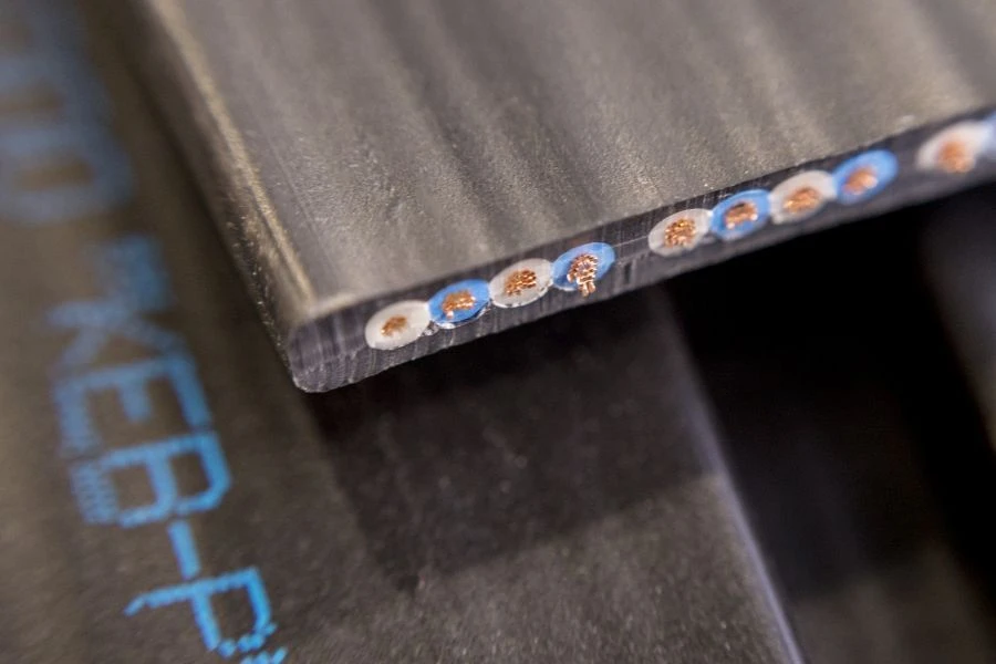 Flat Elevator Cables KPLm with 6-24 Copper Wires