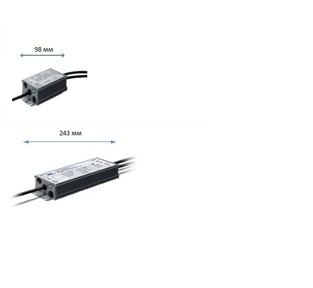 Constant Current LED Power Supply Series IAS, 18-320W
