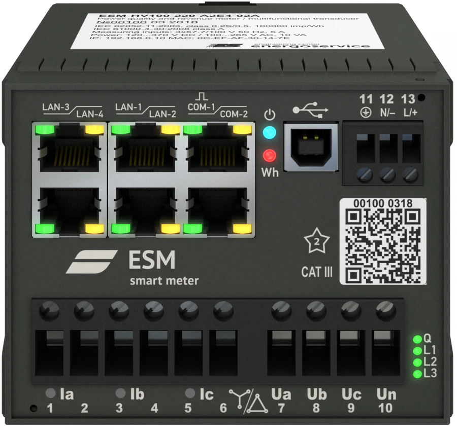 أجهزة القياس متعددة الوظائف ESM-HV
