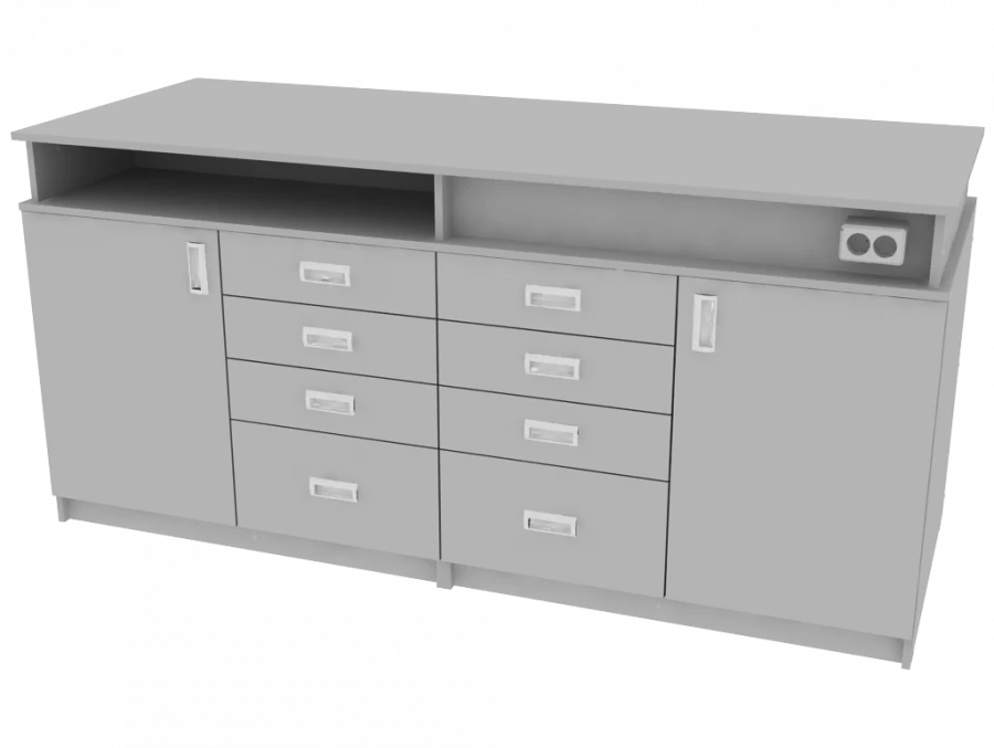 Demonstration Physical Table 1900x750x900mm (WxDxH)