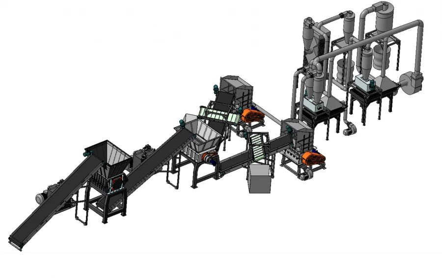 RTI-1000 processing line