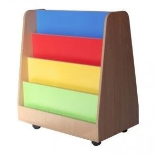 Children's Wooden Book Display Shelf