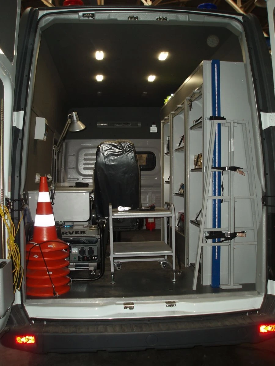 Operational Transport Vehicle for Escorting Detainees on GAZelle NEXT Chassis A3