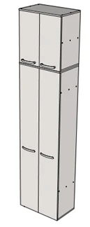 High Wardrobe Cabinet Type 1