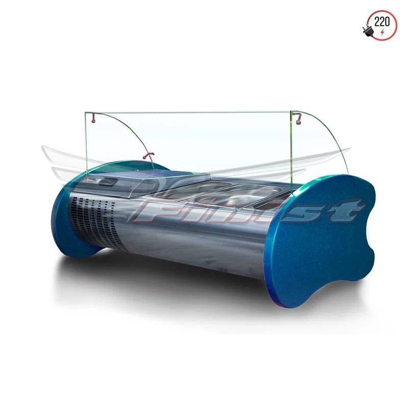 Topping Box Counter Refrigerated Display Case PERFECTUM