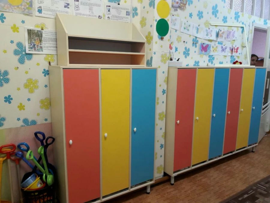 3-Section Children's Clothing Wardrobe