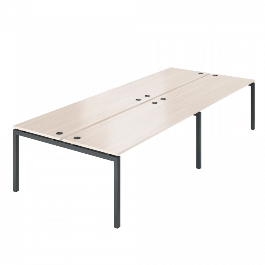 Double Bench for 4 Workstations AMB-005-4