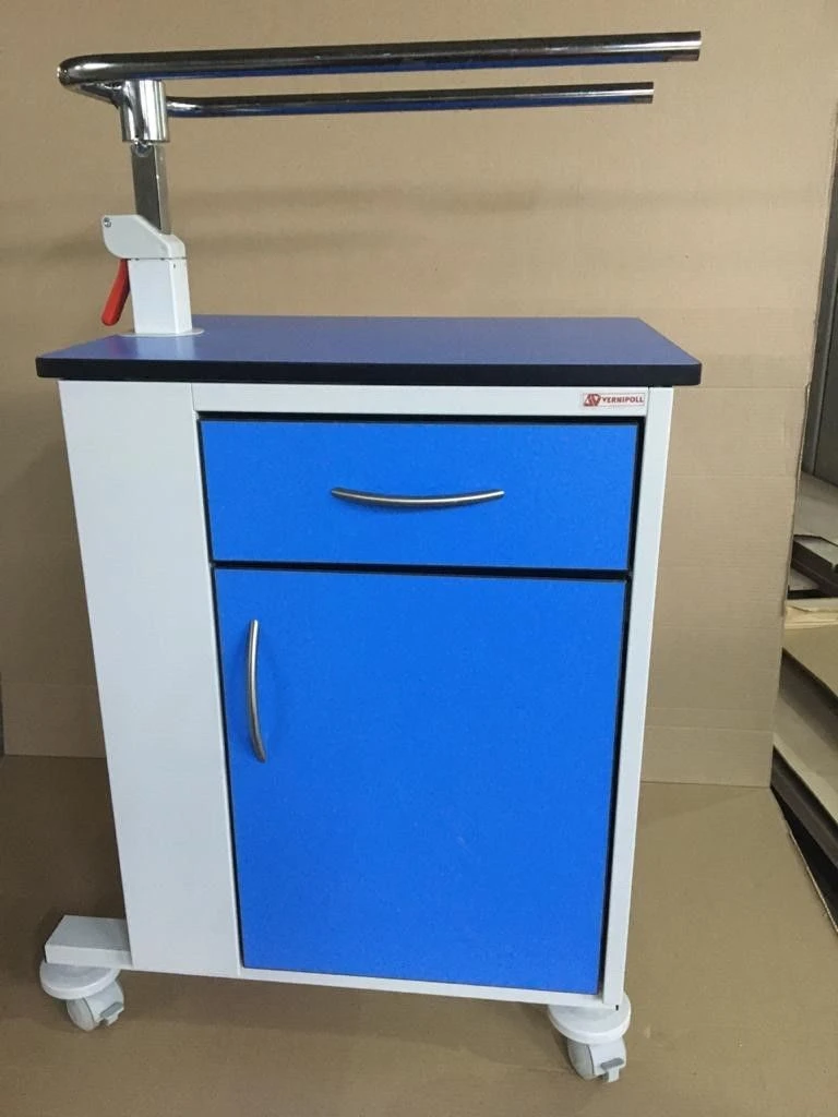Two-Sided Medical Bedside Cabinet with Table TV-TBPKR-04.01