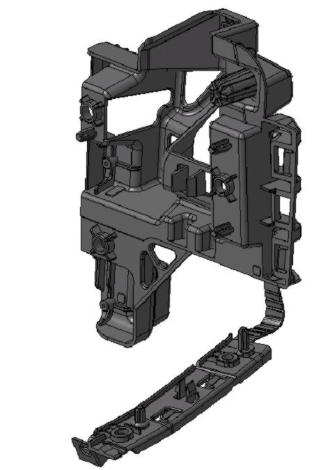 Left Bumper Bracket for Vehicles M1 and N1 - 9680603580
