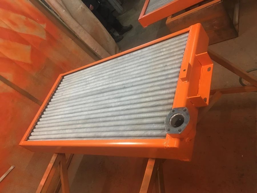 Caterpillar 336 Engine Cooling Radiator Replacement