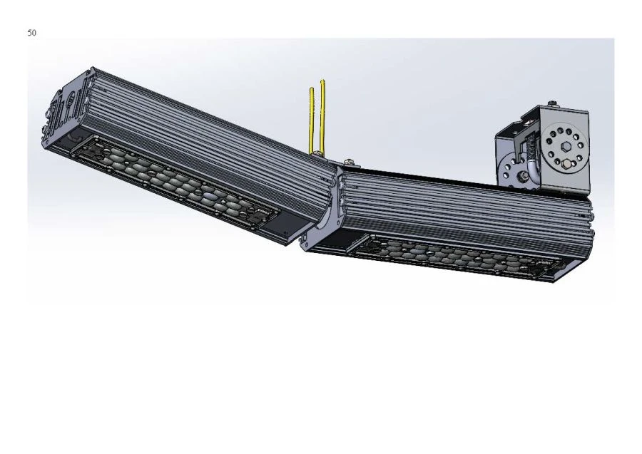 Industrial Design LED Light "MTM IoT" Cube Series 120 - Two Modules